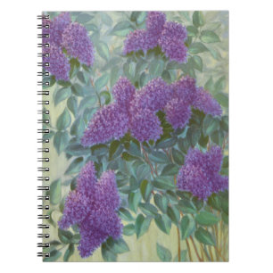 Purple Lilac by Cargill, 1937 Notebook