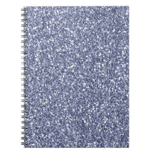Purple Lilac Glitter Notebook
