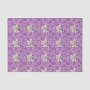 Purple Lilacs  Tissue Paper