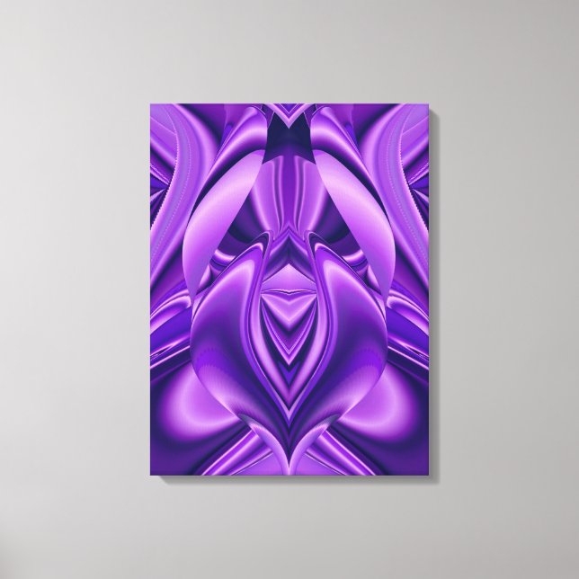 Purple Lily Dream Canvas Print (Front)