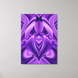Purple Lily Dream Canvas Print