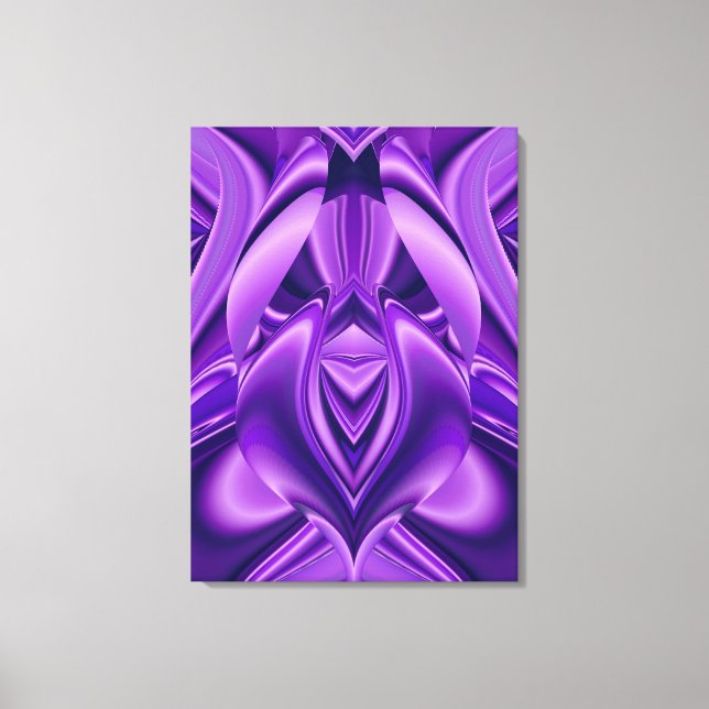 Purple Lily Dream Canvas Print (Front)