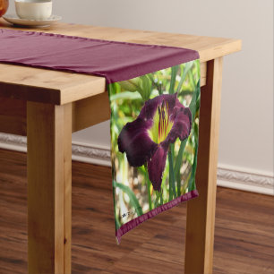 Purple Lily Table Runner