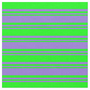 Purple & Lime Coloured Pattern Fabric