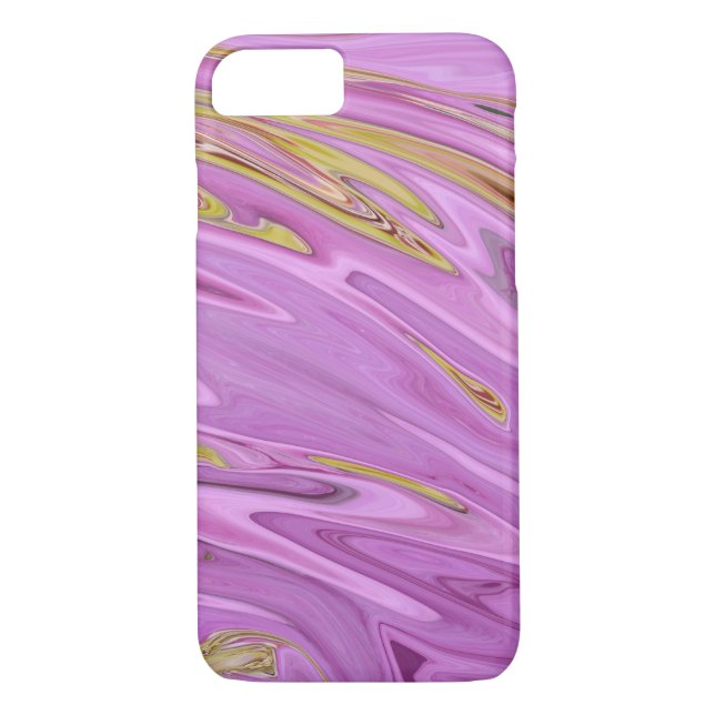 Purple liquid design Case-Mate iPhone case (Back)