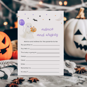 Purple Little Boo Advice and Wishes Game