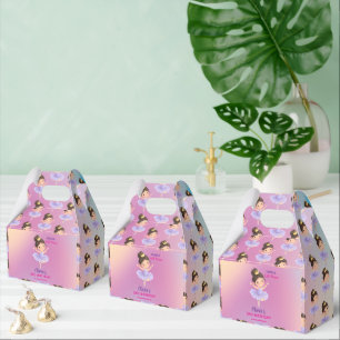 Purple Little Princess Ball Favor Box