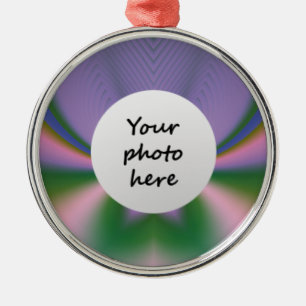 Purple Lotus Christmas Tree Ornaments