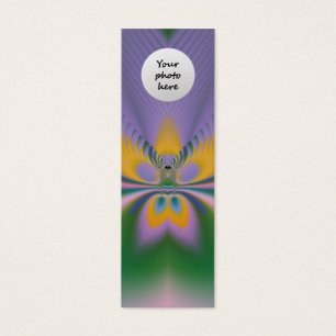 Purple Lotus Custom Bookmark