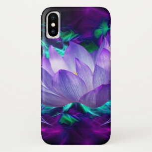 Purple lotus flower and its meaning iPhone x case