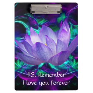 Purple lotus flower and its meaning clipboard