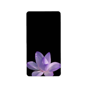 Purple Lotus Light on Black Label