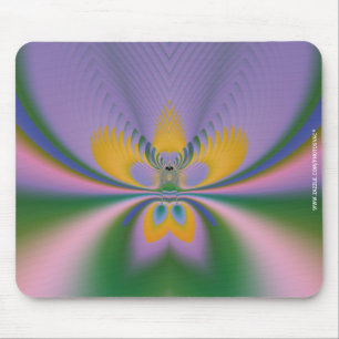 Purple Lotus Mouse Mat
