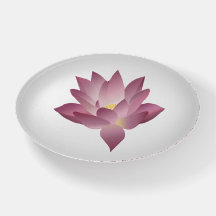 purple lotus Paperweight classic simple office hom