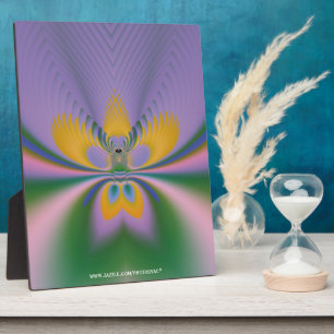 Purple Lotus Plaque