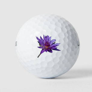 Purple Lotus Waterlily Golf Balls