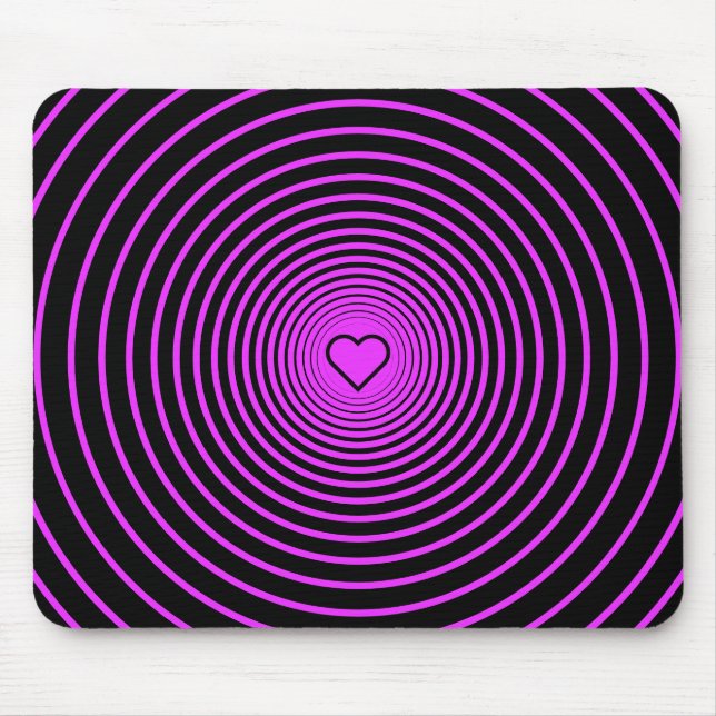 Purple Love - Add your colours Mouse Mat (Front)
