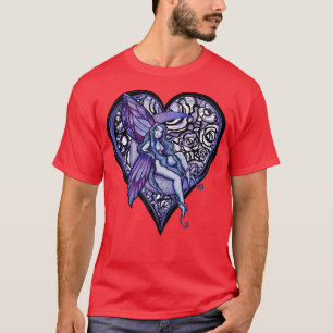 Purple love Fairy Art MoonChild Faerie MoonT-Shirt T-Shirt
