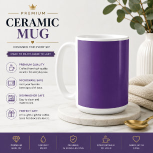 Purple Lover Minimalist Coffee Mug Gift