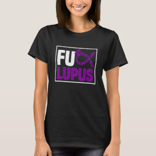 Purple Lupus Awareness Lupus Caro Ribbon T-Shirt