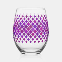 Purple Magenta Diamonds Design