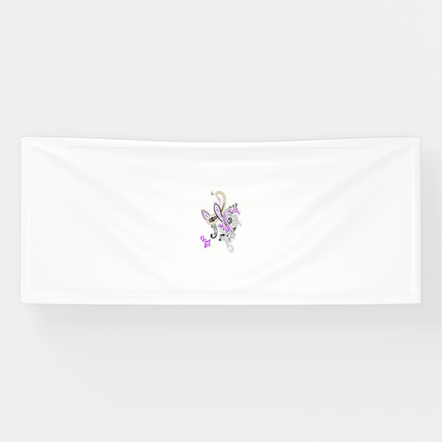 Purple-Magenta, Reddish Orange, Tealish Banner (Horizontal)
