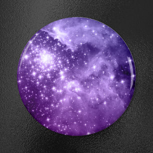 Purple Magic Stars Magnet
