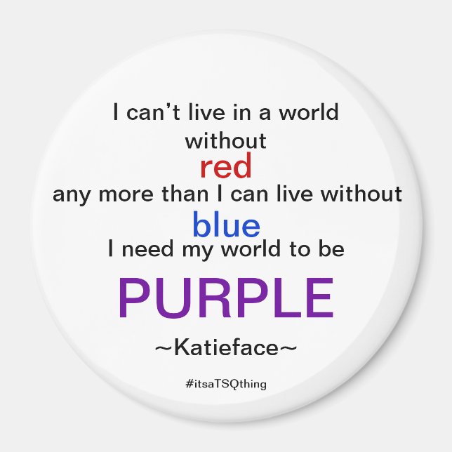 Purple Magnet (Front)