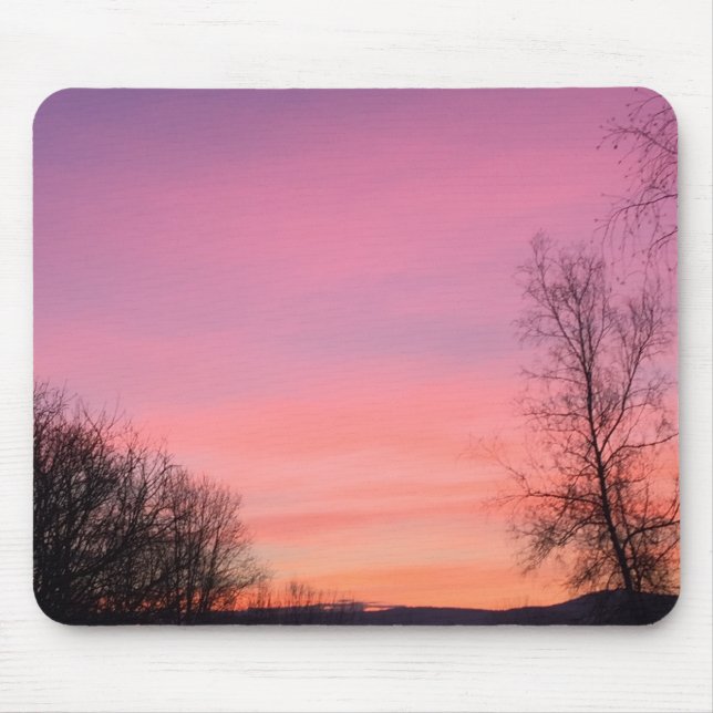 Purple Majestic Sunrise Mouse Pad (Front)