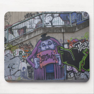 Purple Man Mouse Mat