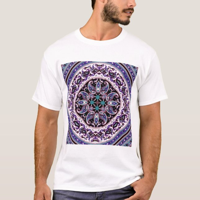 Purple Mandala T-Shirt (Front)