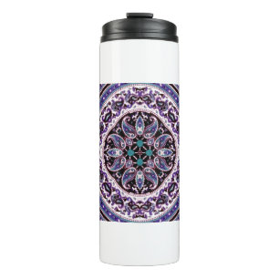 Purple Mandala Thermal Tumbler