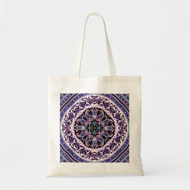Purple Mandala Tote Bag (Front)