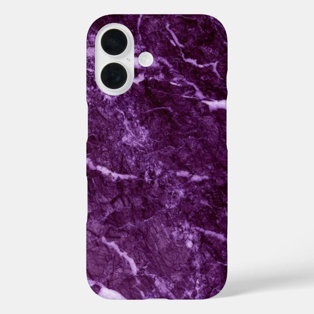 Purple Marble Case-Mate iPhone Case (Back)