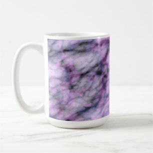 Purple Marble Coffee Mug