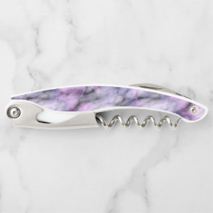 Purple Marble  Corkscrew