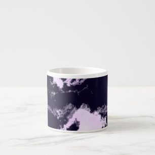 Purple Marble Espresso Cup