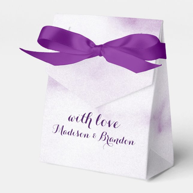 Purple Marble Gift Box (Front Side)