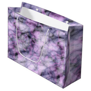 Purple Marble Large Gift Bag