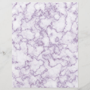 Purple Marble Pattern Flyer