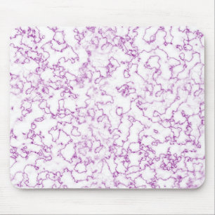 Purple marble pattern mouse mat