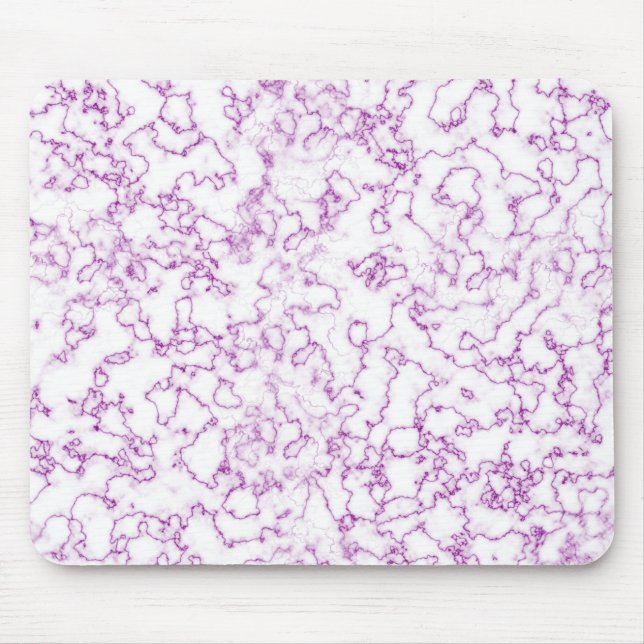 Purple marble pattern mouse mat (Front)
