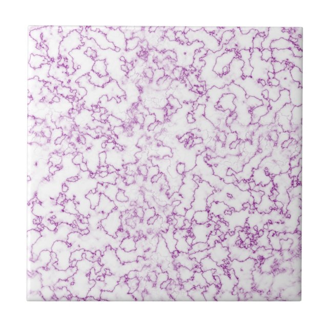 Purple marble pattern         tile (Front)