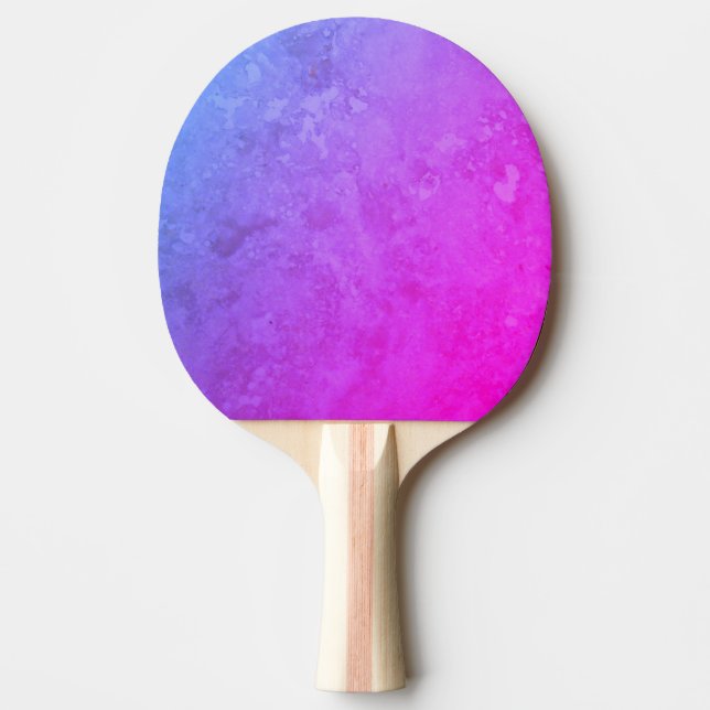 Purple Marble Ping Pong Paddle (Front)