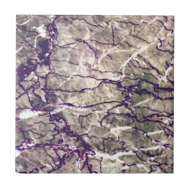 Purple Marble Stone Tile (Front)
