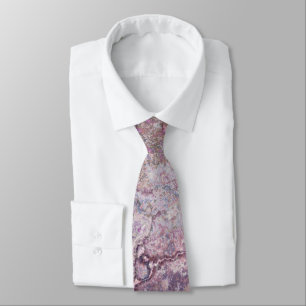 Purple Marble  Tie