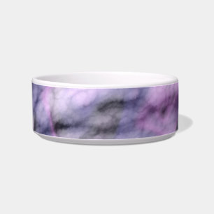 Purple Marbled Abstract Bowl