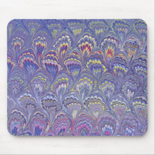 Purple Marbled Mouse Mat