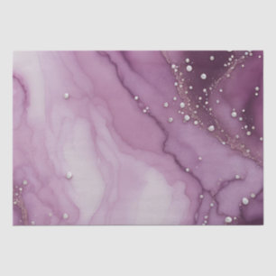 Purple Marbled Tissue Paper