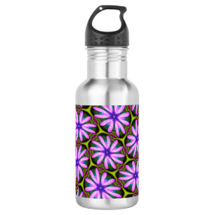 Purple Marguerite Patterns 532 Ml Water Bottle